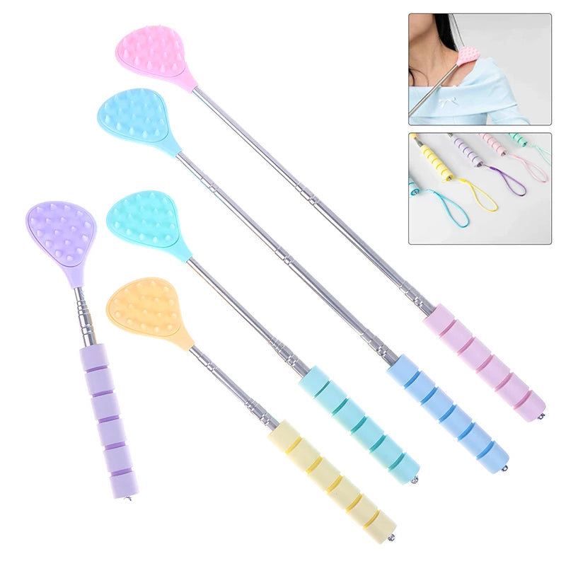 Extendable Cactus Back Scratcher Portable Point Massage Stick Men Qme
