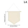 Nordic Blank Brooch Pin Badge Holder Hanging Cloth Organizer Display Qme L4