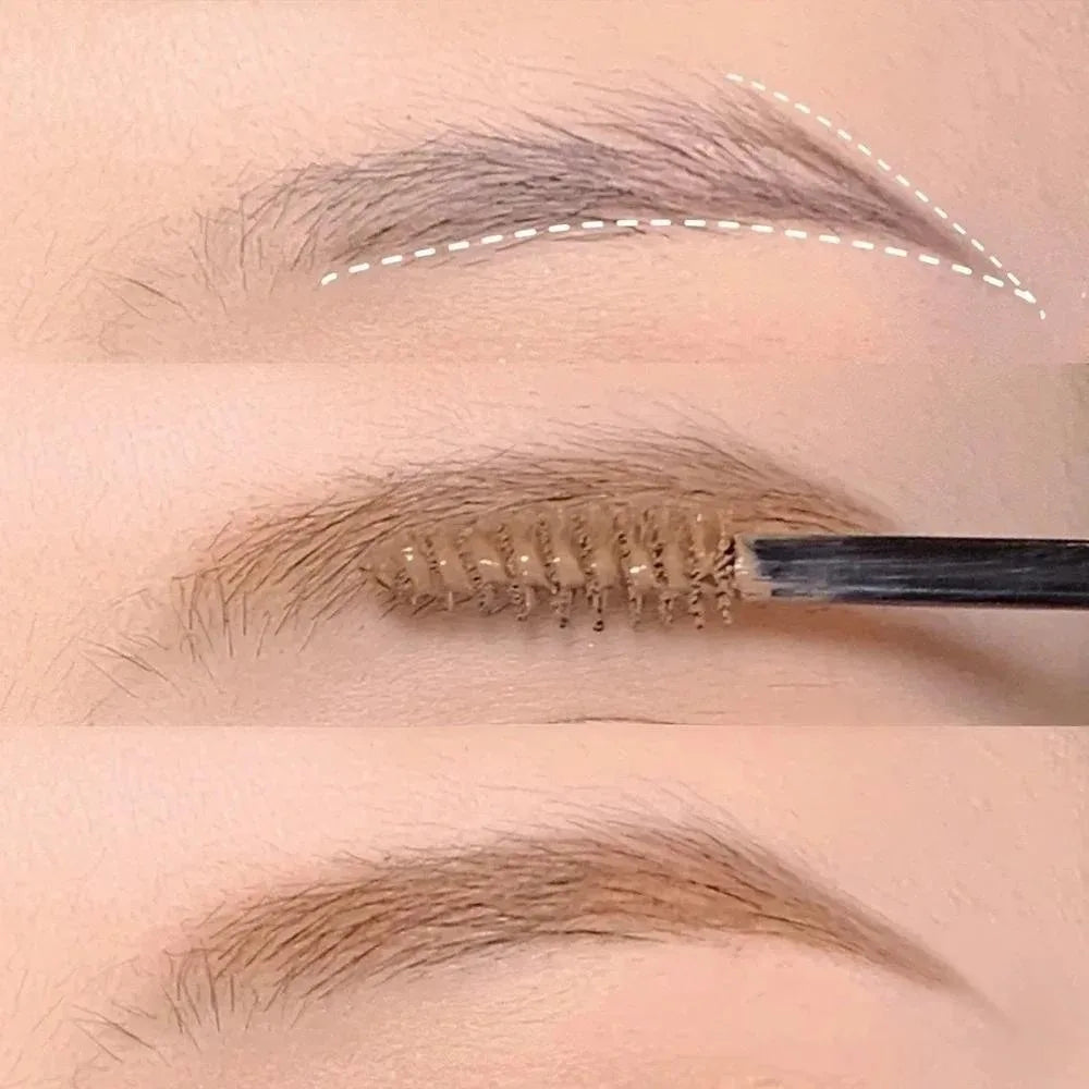 Natural Tinted Brow Mascara AIYI Waterproof Sweat Resistant Long Wear Qme