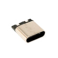 5Pcs Type-C 3.1 USB Jack Type-C 2Pin Welding Wire Female Connector Straight For Phone Charging Port Charging Socket Interface Qme 5pcs