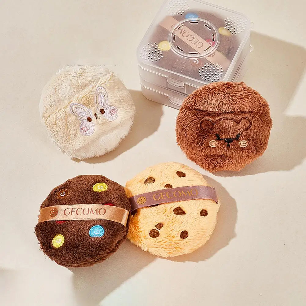 Little Bear Makeup Puff Facial Powder Sponge Soft Velvet Make-Up Shape Foundation Tool Puff Cosmetics Beauty Sponge Mixer C B2A7 Qme