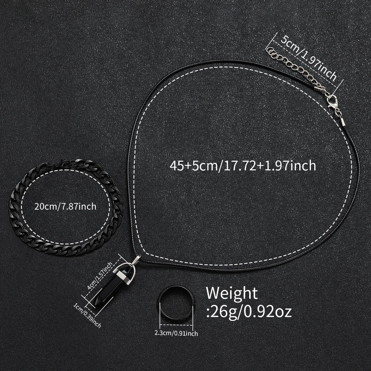 4PCS Luxury Men Business Watches Jewelry Set Fashion Rectangle Dial Male Quartz Watch Reloj Hombre(Without Box) Qme