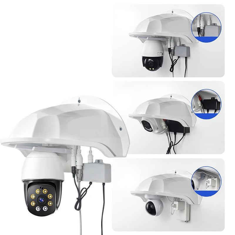 Protective Covers Wall Waterproof Rainproof Cover CCTV Turret Dome Qme