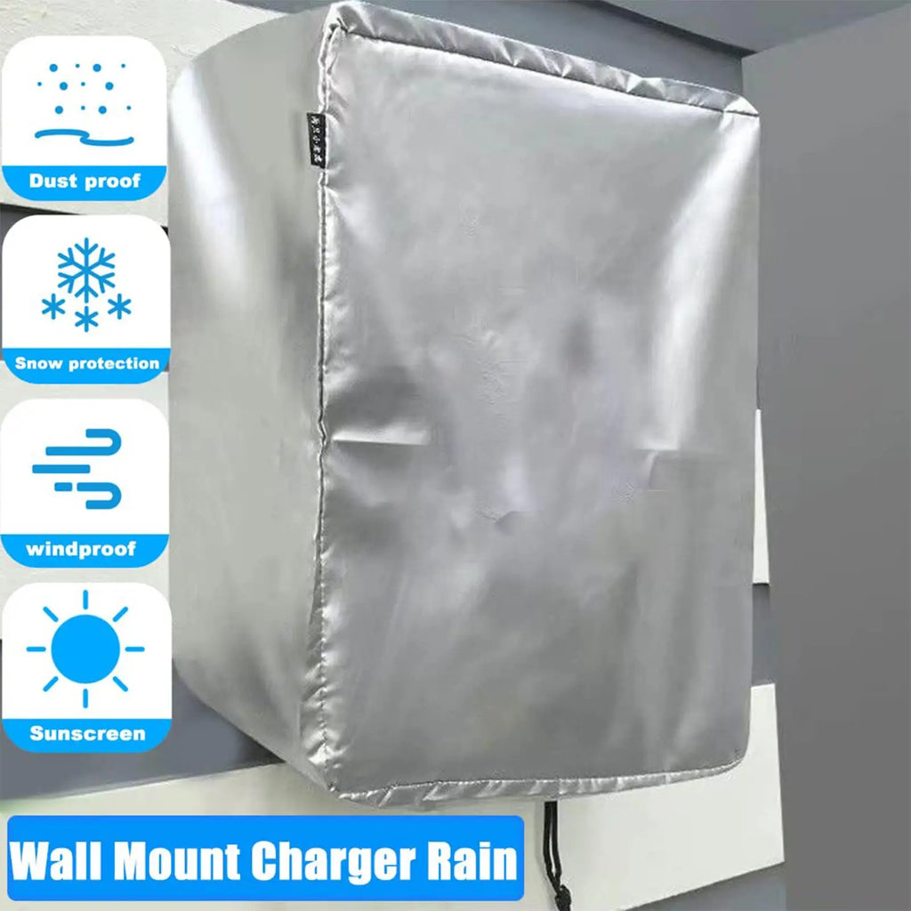 Electric Vehicle Charger Protective Cover Dust Rain Charging Station Qme Default Title