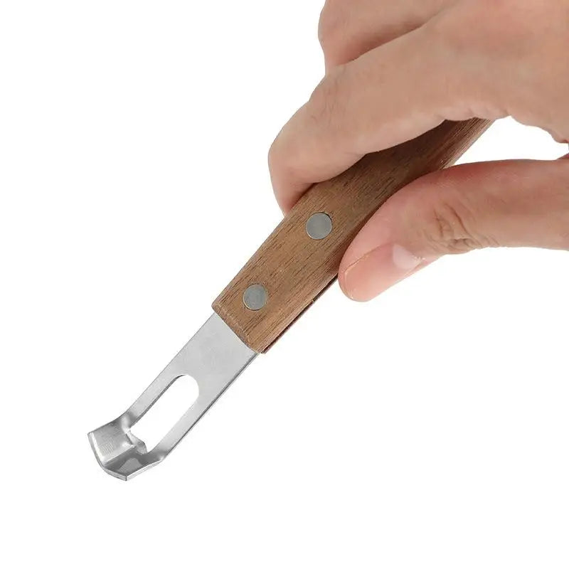 Eco-friendly Rust-proof Wood Handle Kitchen Tool Paring Knife Qme Default Title