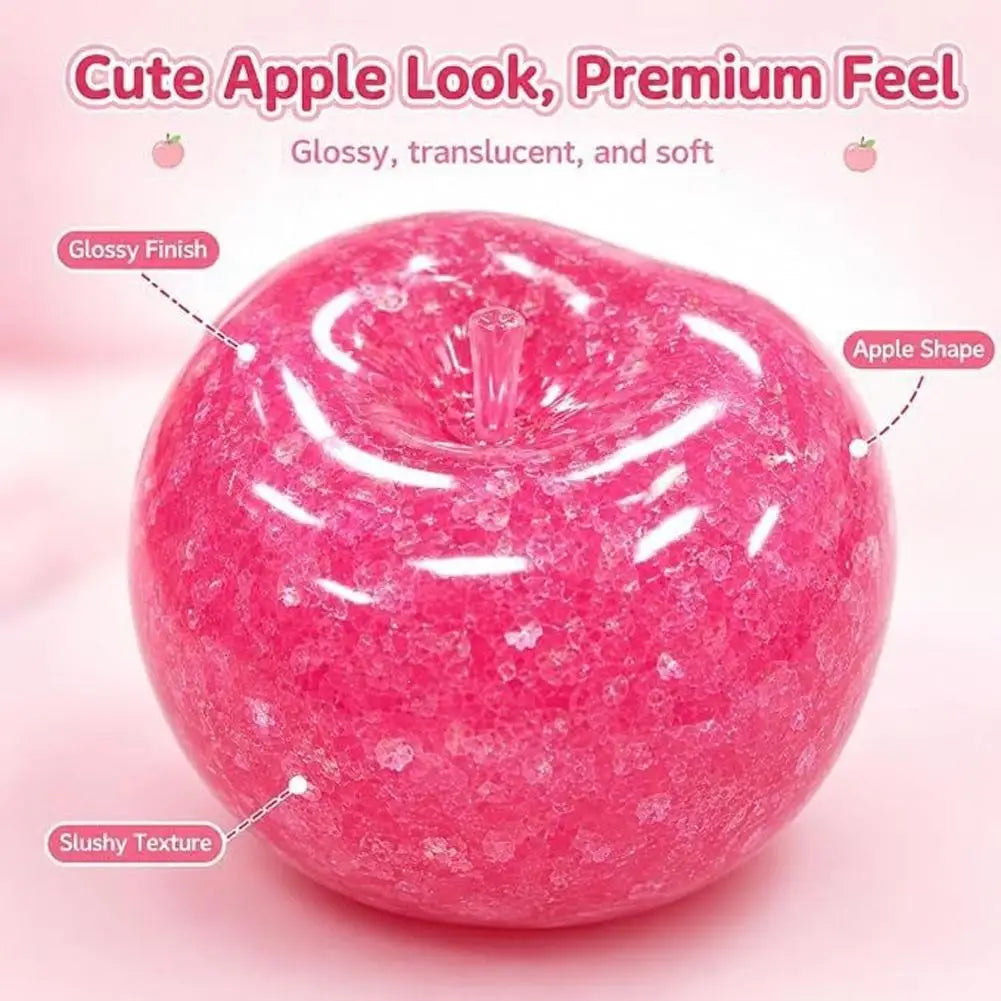 Apple Smoothie Stress Toy Squishy Cool Summer Artificial Fruits Kids Qme