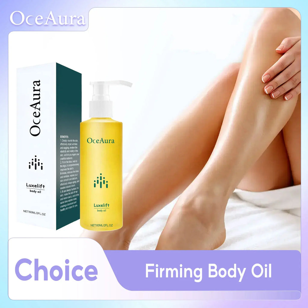 Relaxing Body Oil Lift Collagen Firming Skin Improve Dry Rough Qme