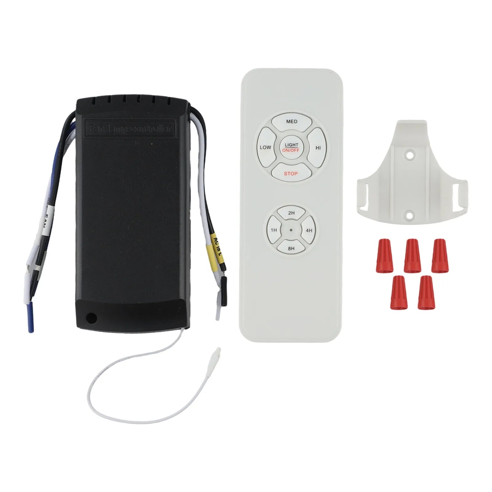 Ceiling Fan Lamp Light Remote Control Kit Light Dimmer Timing Wireless Receiver Remote Control Ceiling Fan Kit Qme 220V