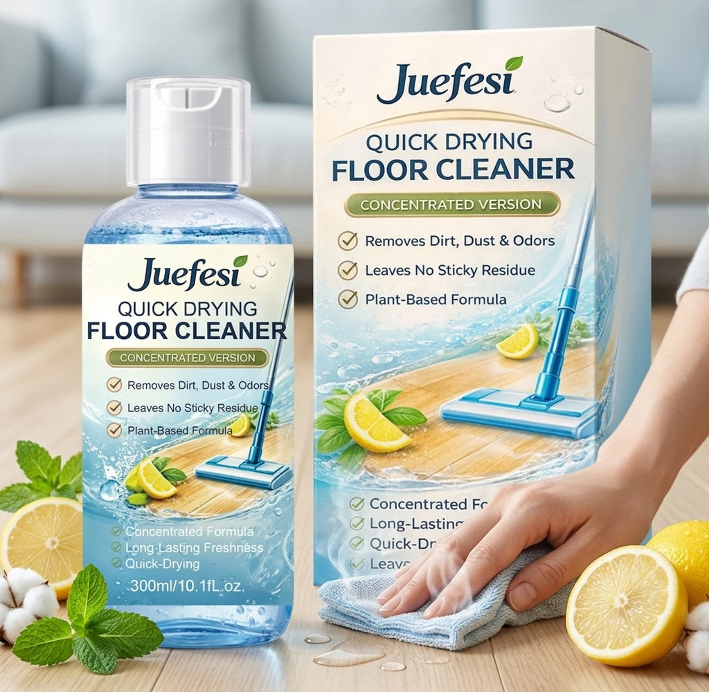 Concentrate Floor Cleaner Removes Dirt & Stains Reduce Odors Fresh Scent Quick Drying No Residue Multi-surface Cleaning Solution Qme