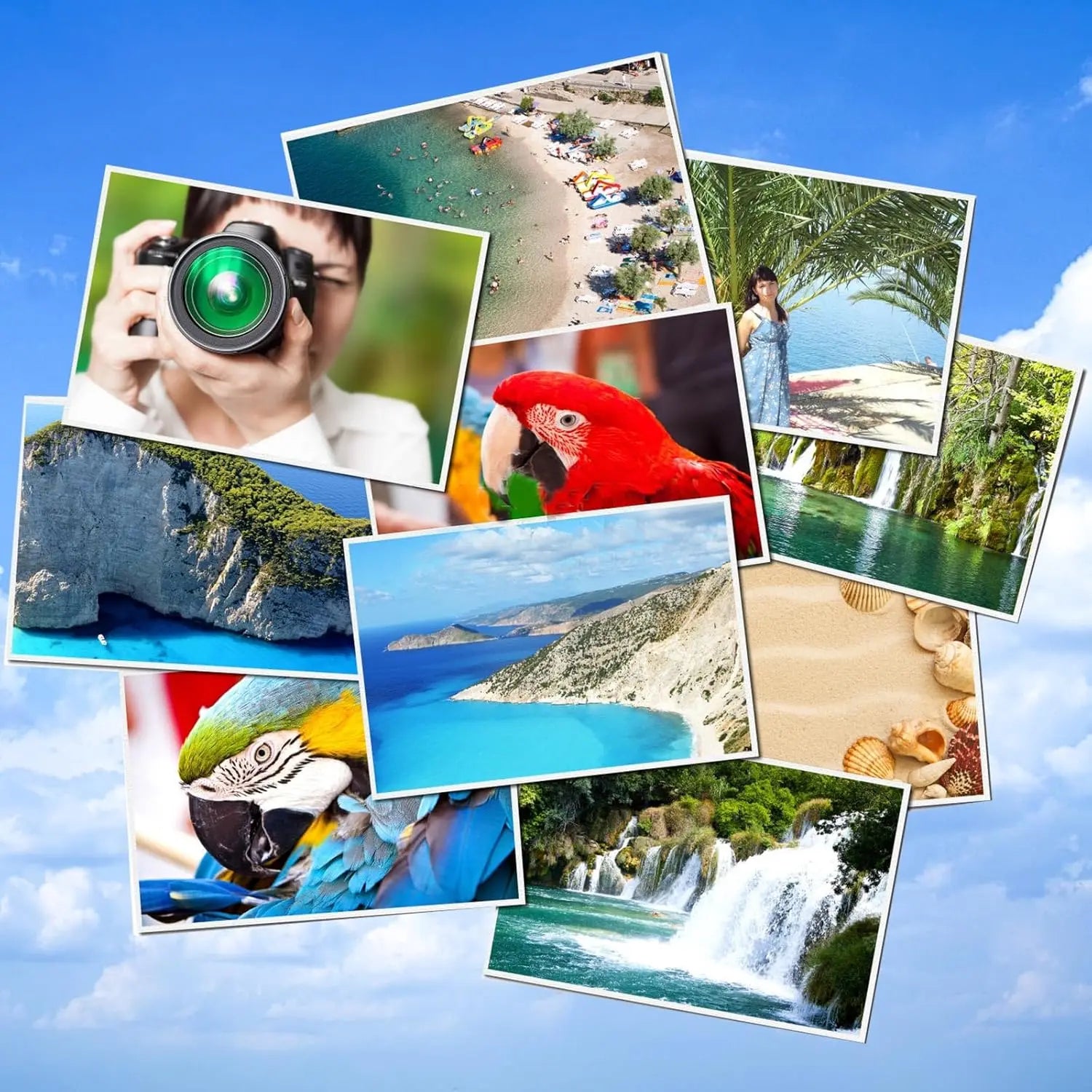 A3 Photo Paper, Waterproof Glossy for Photo Paper，Waterproof Embossed Card Paper Inkjet Photo Paper Qme