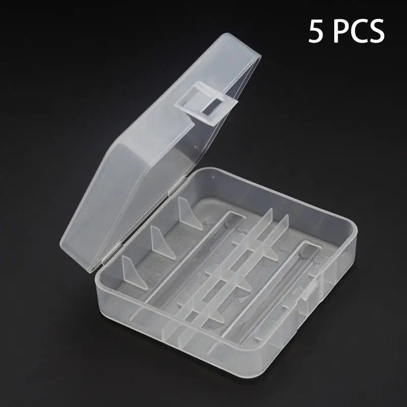 26650 Battery Storage Box 2X Slot Plastic Durable Case Holder Safe Qme A1