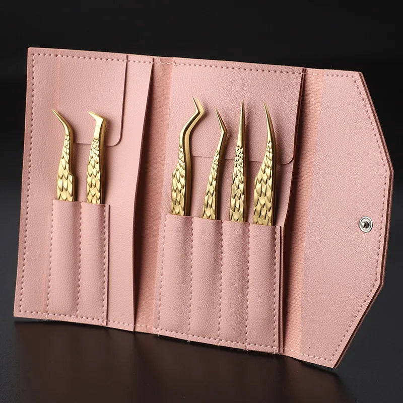 High-precision False Eyelash Tweezers Beginner Fake Extension Qme 08