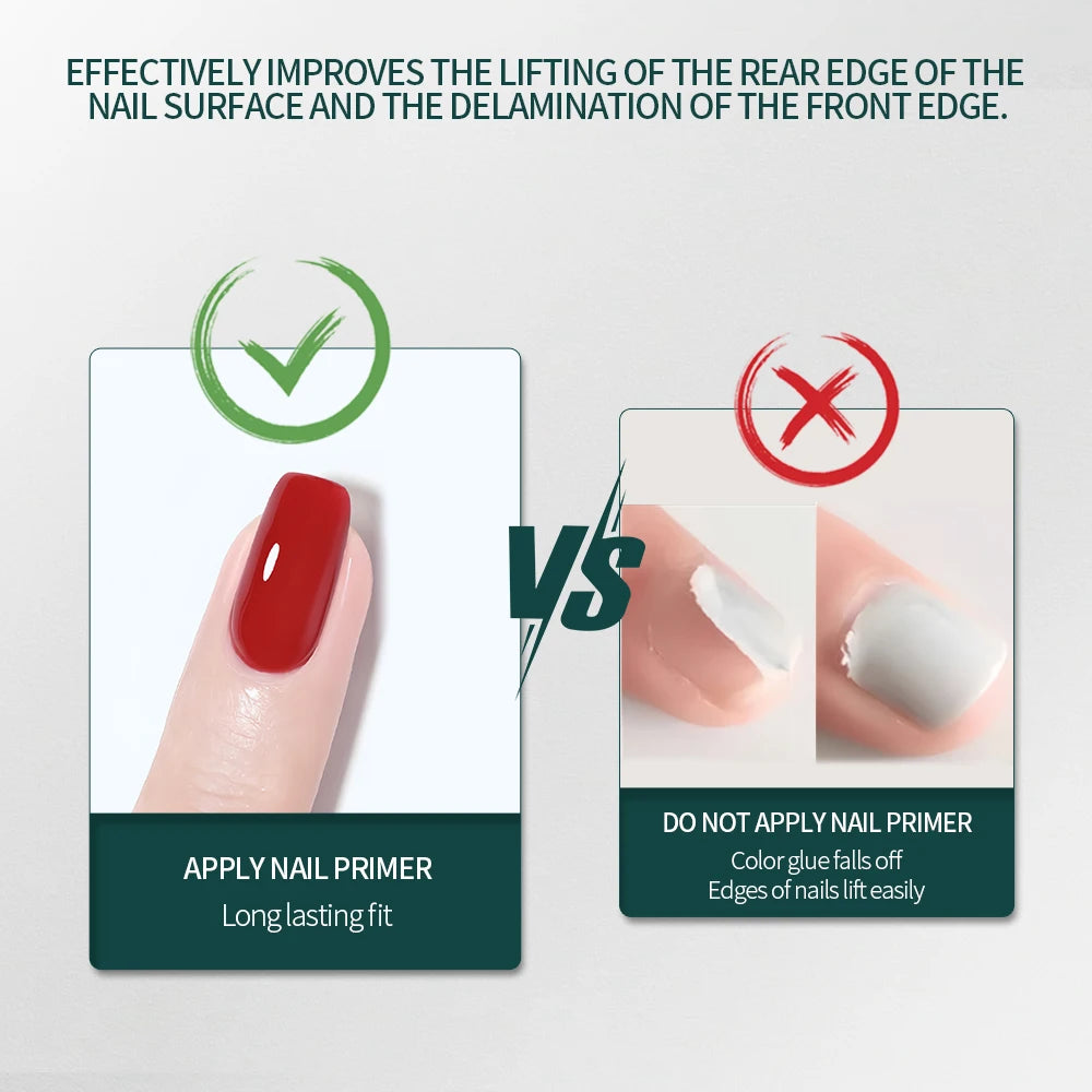 Nail Dehydrator Primer Acid Natural Prep Dehydrate Bond Polish Soft Qme