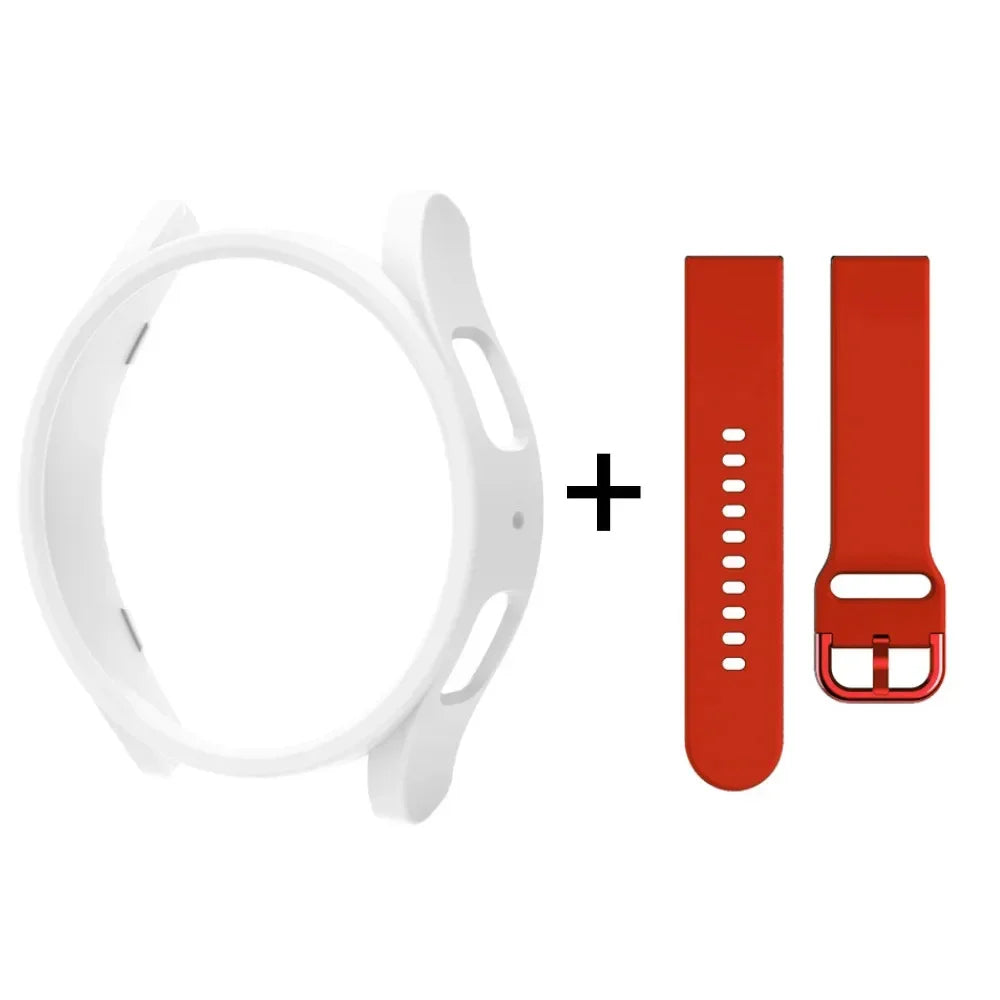 Strap+case Samsung Galaxy Watch 6 5 4 Hollow Bumper Classic Band+cover