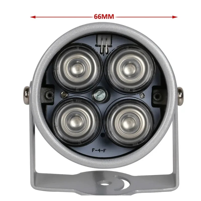 1PCS 850nm IR LED Outdoor Waterproof Night Vision Fill Light X20 for Surveillance Camera Qme