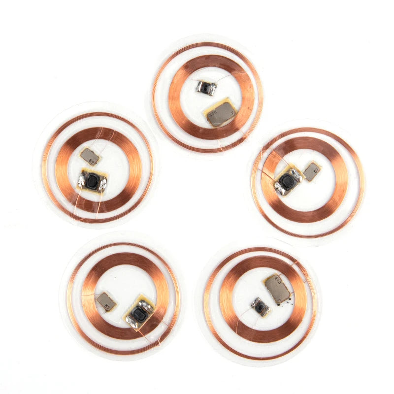 5Pcs 13.56Mhz UID 125Khz IC Card ID Rewritable Changeable Chip Keyfob RFID T5577. Qme 5pcs