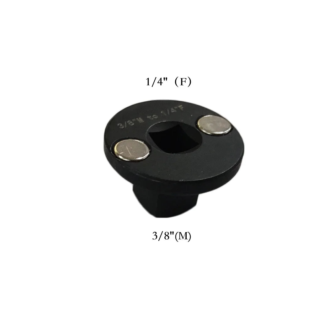 1x Low Profile For Impact Driver Socket Adapter 3/4 To 1inch 1/2 To 3/4 3/8 To 1/2 Power Tools Accessories Workshop Equipment Qme 6.35 to 9.5mm