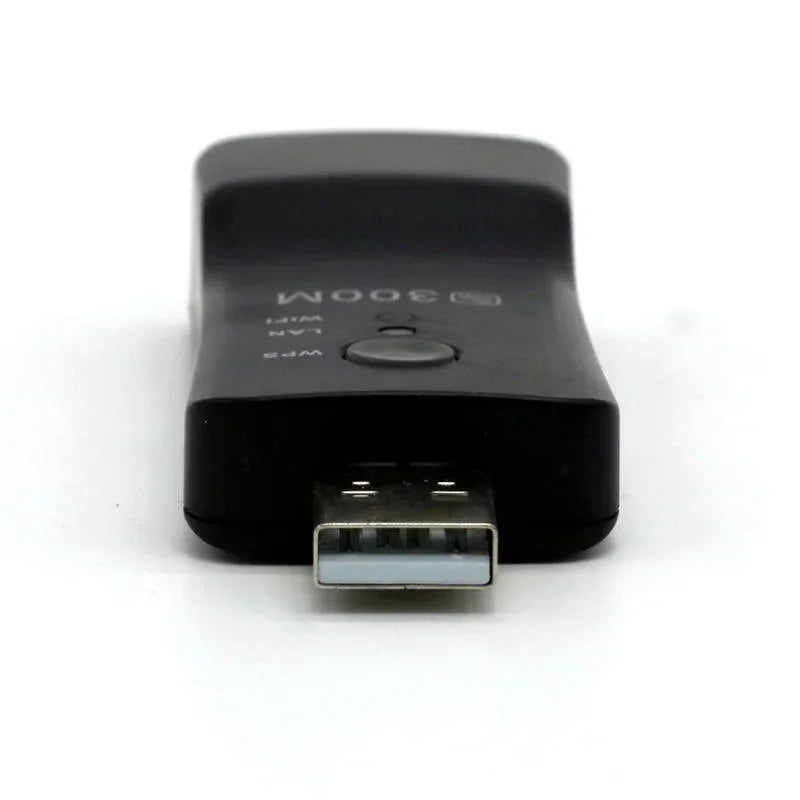 WiFi Dongle USB Wireless Lan Adapter for Smart TV, Blu-ray Player WiFi Range Extender M300 Qme