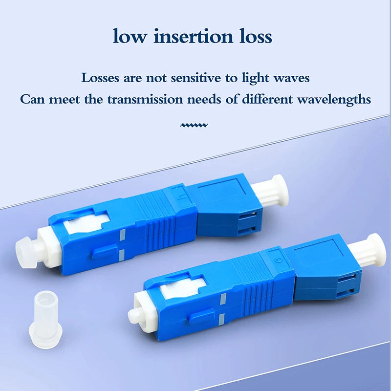 Optical Fiber Conversion Connector SC Male LC Female Single Mode Qme