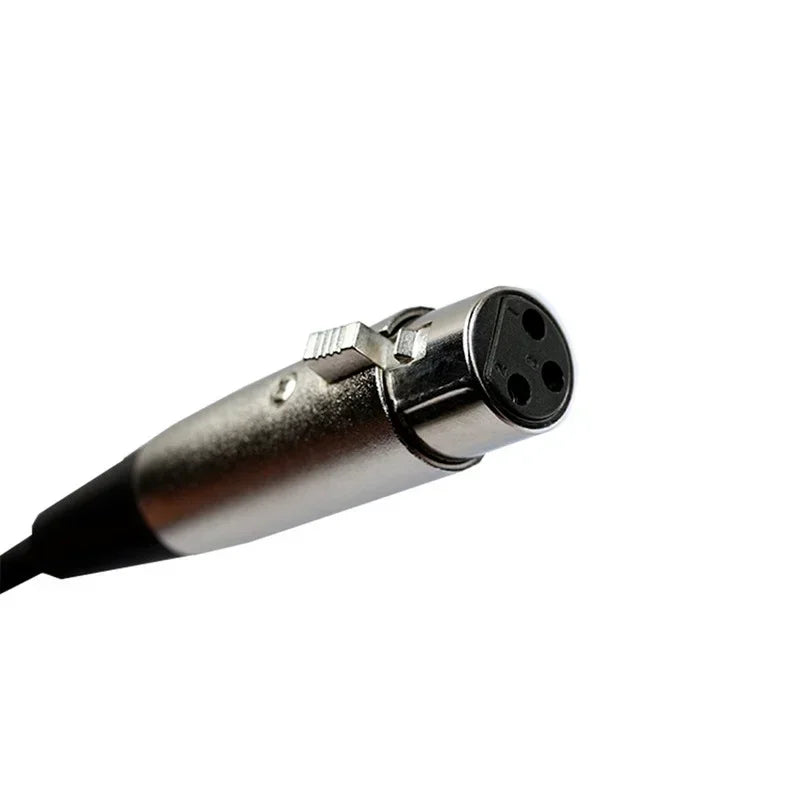 Microphone Cable XLR To Jack Mic Lead Aux Cable TRS 6.35 Mm/6.5 Mm Male To XLR Female Mic Cord for Guitar Mixer Stereo Amplifier Qme