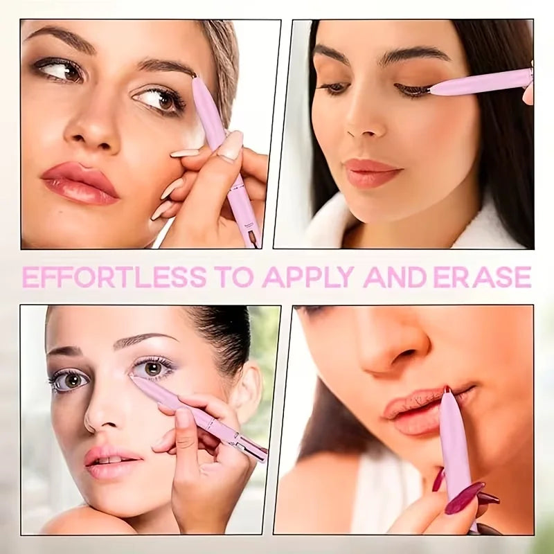 4-in-1 Multifunctional Makeup Pen Lip Liner Eyeliner Highlighter Qme