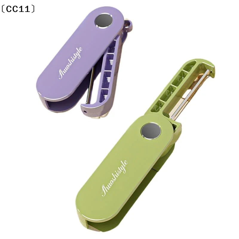 Foldable Fruit Vegetable Peeler Stainless Steel Blade Kitchen Camping Qme