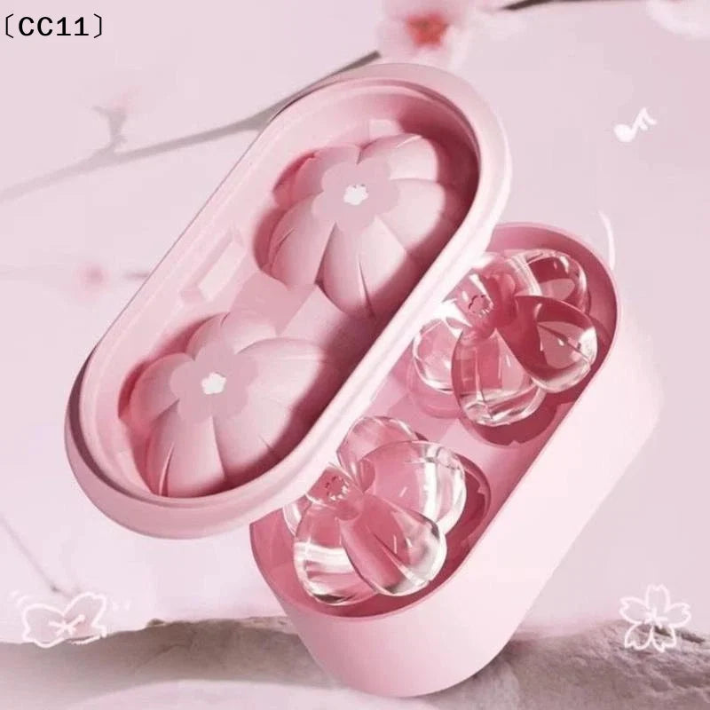 Reusable Ice Tray Ball Mold Flower Shape Cubes Effortless Dessert Qme