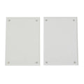 Transparent Acrylic Display Board Magnetic Double Sided Photo Frame Clear Crystal Poster Desk Show Stand Desktop Decor For Home Qme 6x9cm