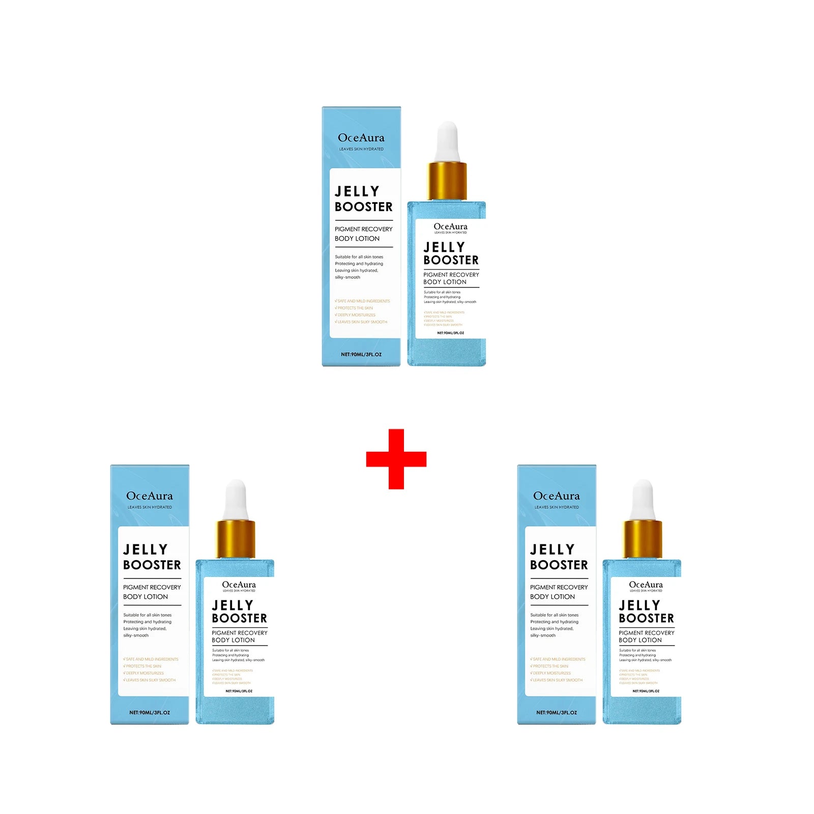 Korean Niacinamide Serum Facial Moisturizing Body Oil Improve Dry Rough Dull Smooth Fine Line Rejuvenate Skin Lightening Essence Qme 3pcs Boxed
