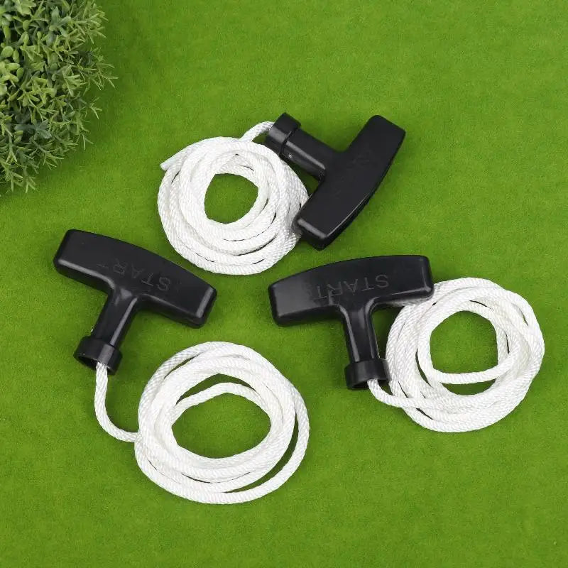 Lawn Mower Start Cord Handle Generator Starter Without Cover Rope Qme