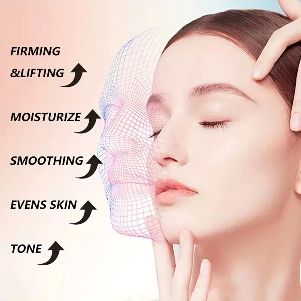Instant Firming Face Cream with Retinol & Bee Venom - 2-Minute Wrinkle Tightening & Moisturizing for Confident Skin Qme