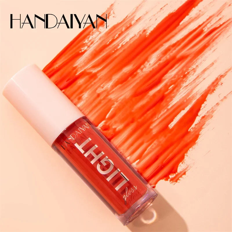 12 Colors Mirror Pearl Lip Gloss Long-lasting Moisturizing Shine Glitter Lip Glaze Waterproof Glass Liquid Lipstick Women Makeup Qme