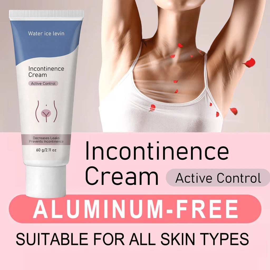Active Control Incontinence Care Cream with Collagen, Gentle Moisturizing Intimate Skin Cream Qme