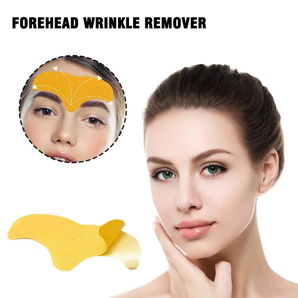 Forehead wrinkle Patch Reduce Fine Lines Firming Smoothing Tighten forehead Collagen Gel Patch Skin Care Stickers for women Qme