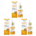 Turmeric Facial Essence Oil Nourishing Brightening Fade Dark Spot Skin Care Smoothing Firming Glowing Complexion Moisturizing Qme 3 x 30ml Boxed