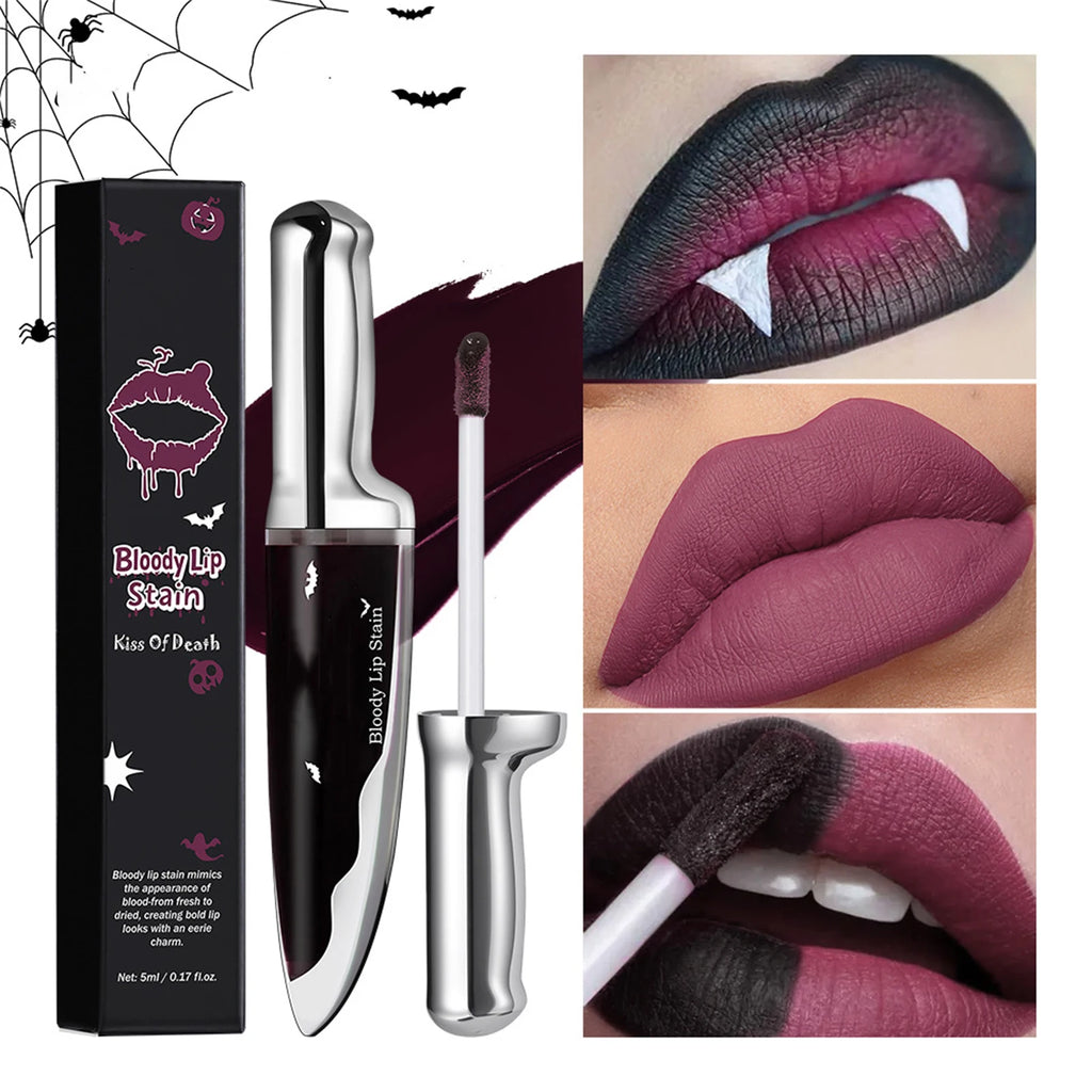 Lip Gloss Cute Girls Gift Matte Long Lasting Non-stick Cup Lipgloss Cigarette Tube Lipstick Lip Makeup Velvet Matte Lip Gloss Qme