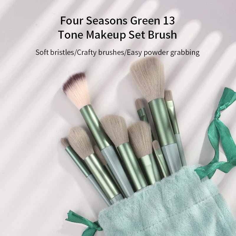 Makeup Brushes Fluffy Soft Beauty Cosmetics Foundation Blush Qme