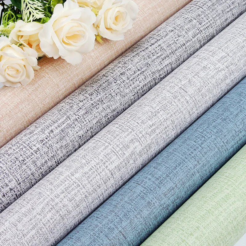 DIY Decoration Mold proof and Waterproof Modern Bedroom Self Adhesive Background Wall Home Wallpaper Cabinet Wallpaper Qme