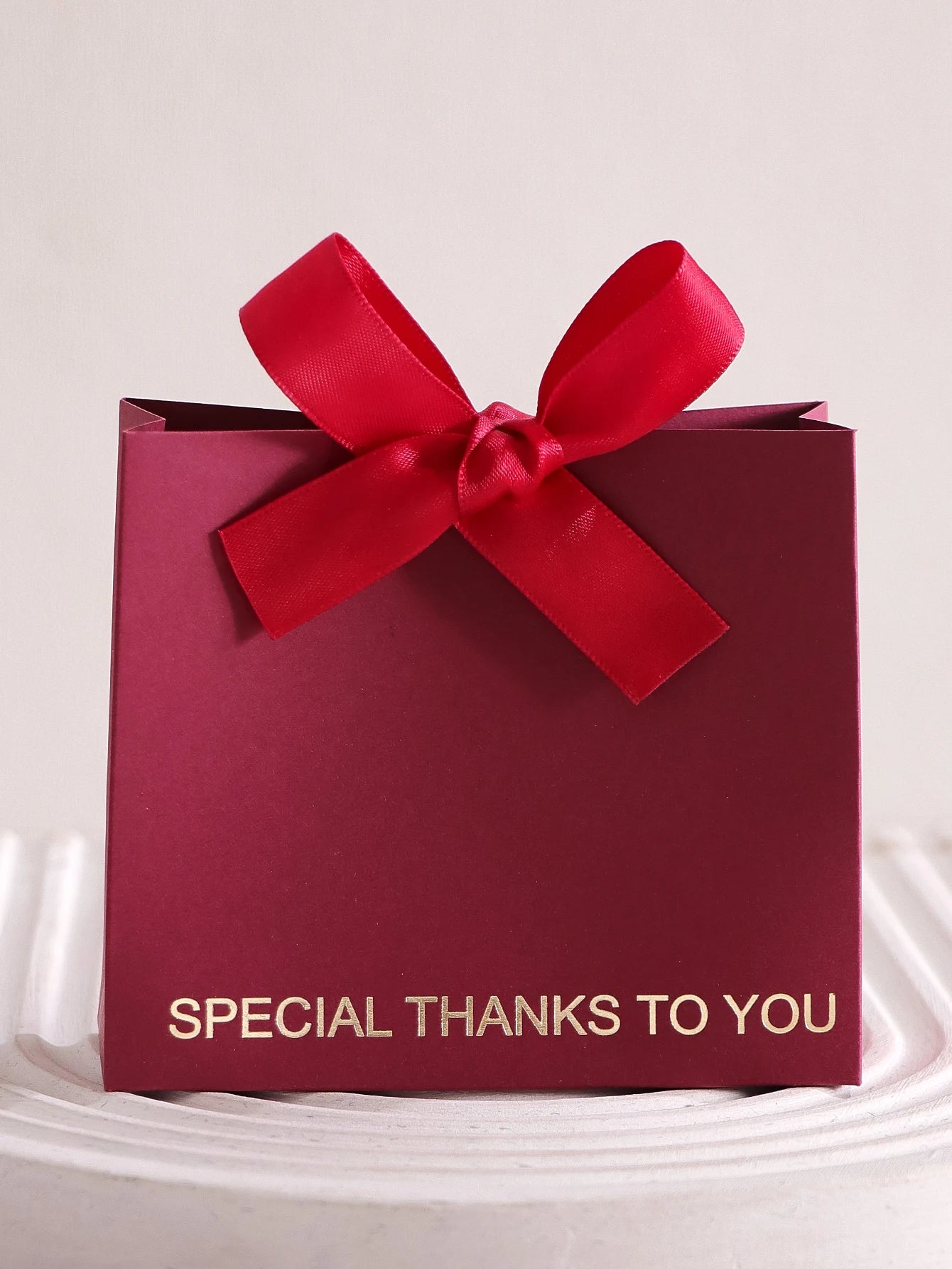 5 Small Gift Boxes with Elegant“Special Thanks” Messages Perfect for Wedding Gifts, Birthday Gifts and Thank-You Gifts Availabl Qme Red 5Pcs Other Other