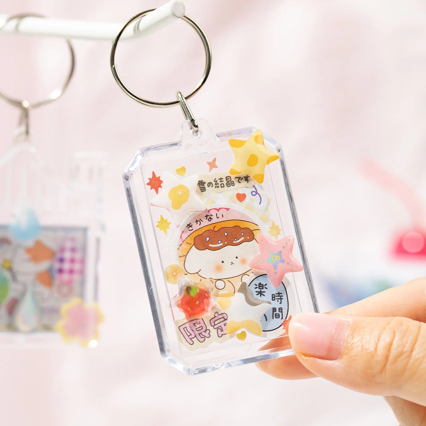 1 Sheet Cute Heart Shamrock Laser Silver Epoxy Sticker for DIY Scrapbooking Collage Guitar Phone Case Decoration Qme