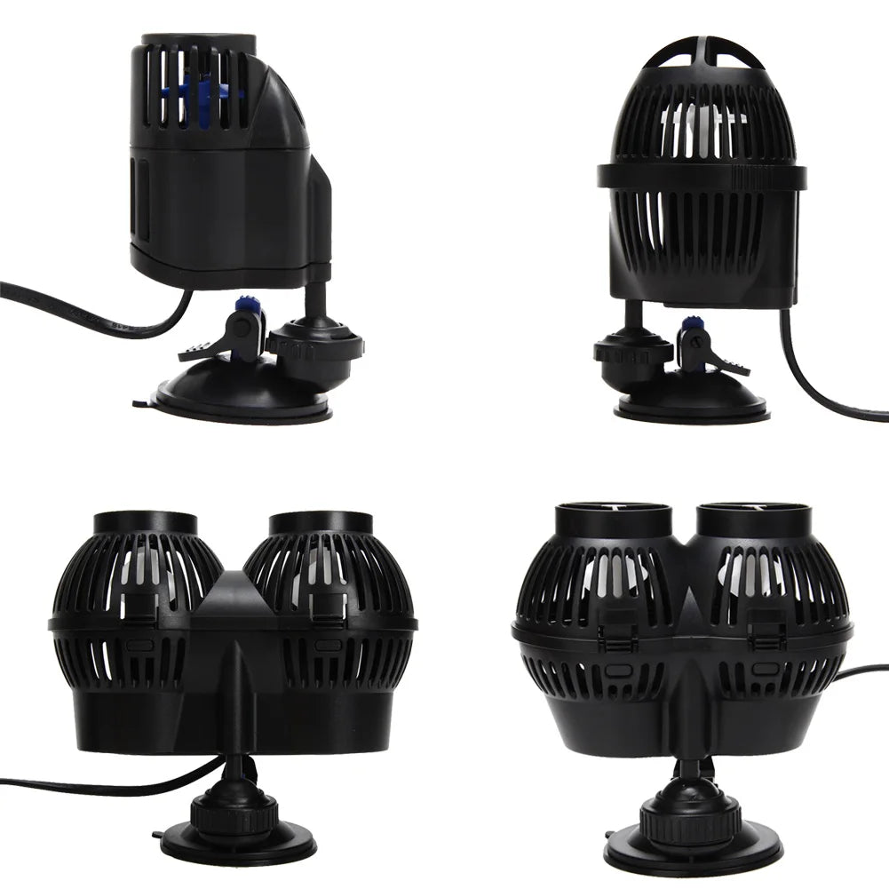 Circulation Water Pump with Suction Cup Aquarium Powerhead 50Hz Fish Tank Wave Pump for Freshwater/Salt Water Aquarium Qme
