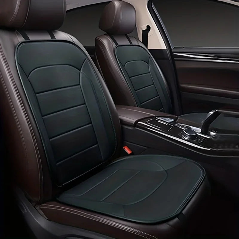 Luxury Synthetic Leather Car Seat Cover - Fit, Four Seasons, Single Pack, Automotive Interior Decoration, Car Seat Cover Qme