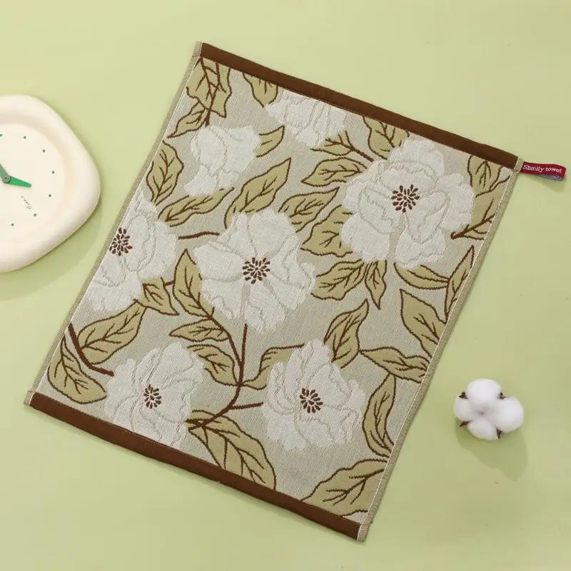 Pure Cotton Square Towel Home Restaurant Kitchen Gauze Dishcloth Tea Qme A8