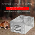 High Efficiency Mousetrap Automatic Continuous Cycle Mouse Trap Home Garden Rat Catching Artifact Safe And Harmless Catcher Qme one size