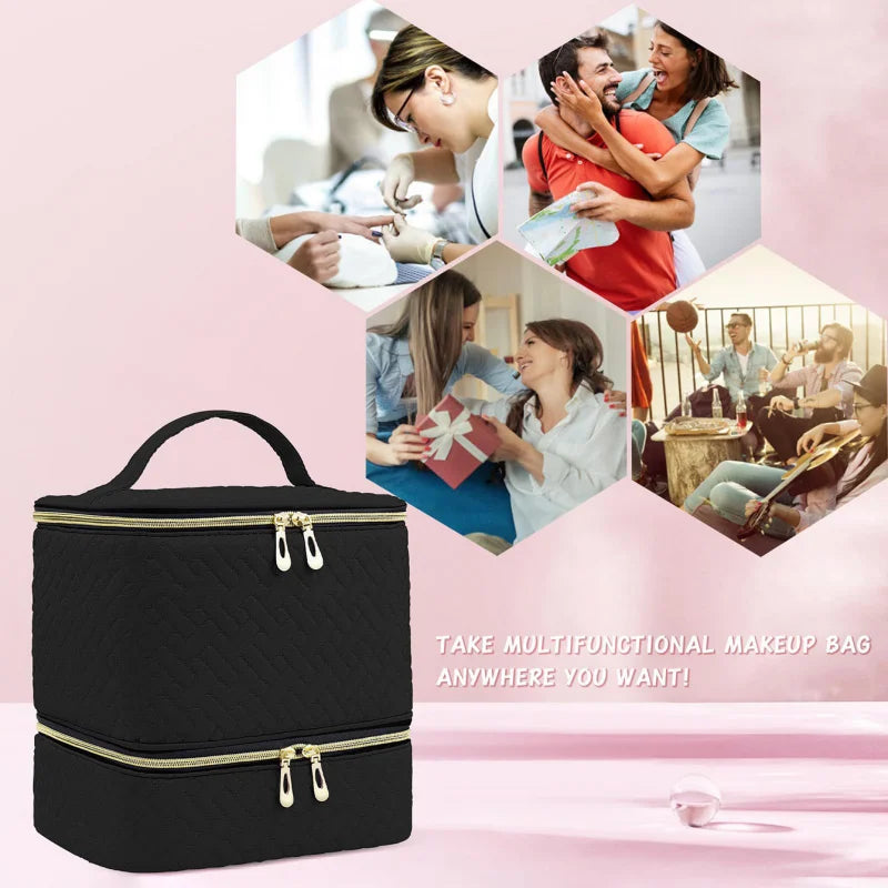 Nail Polish StorageBag Essential Oil Storage Nail Products Baking Lamp To Accommodate Portable StorageBox Qme