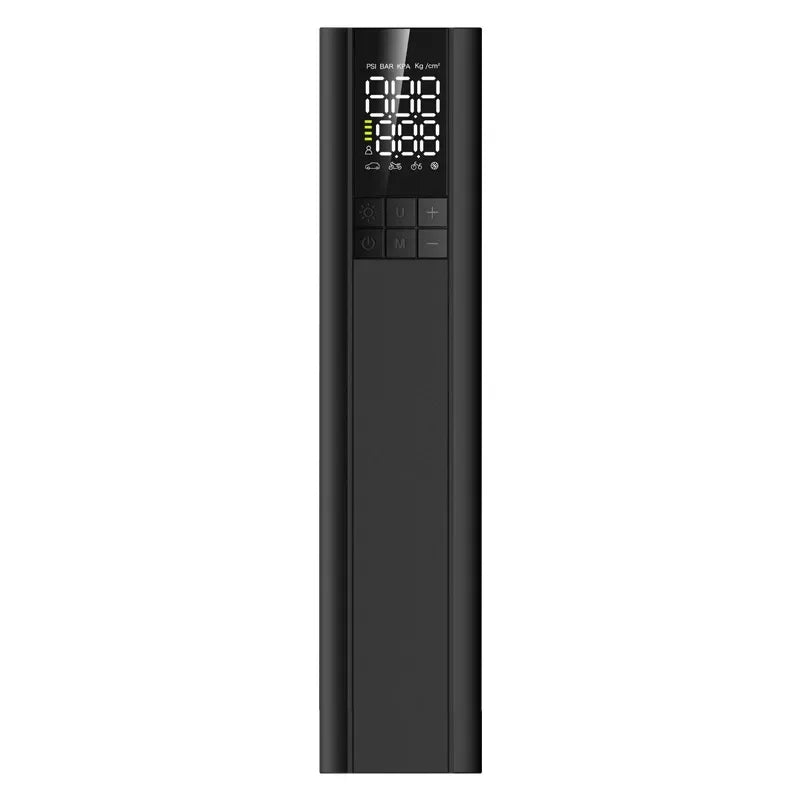 4000mAh Rechargeable Air Pump 19MM Steam Cylinder Cordless Portable Car Air Compressor Digital Wireless Tire Inflator Pump Qme T6