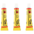 Black Tyre Repair Instant Liquid Strong Rubber Glue Wear-resistant Qme 3pcs