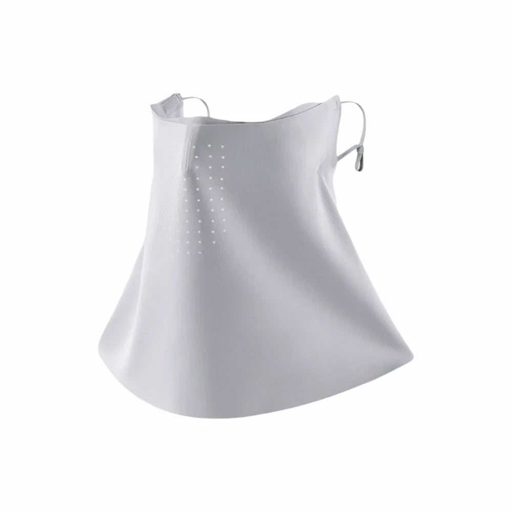 Thin Cabin-style Face Shield UV-proof Material Breathable Sunscreen Qme Grey