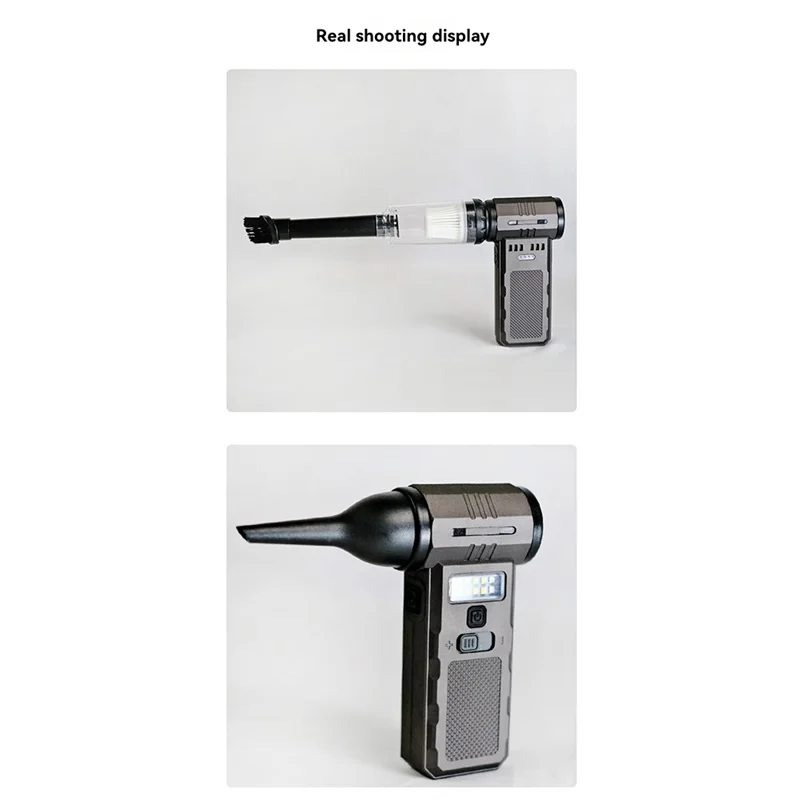 A02F-Mini Turbo Jet Fan Strong Dust Blower 130000RPM Powerful Rechargeable Fan Violent Fan For Cleaning Qme
