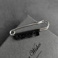 Fashion Large Brooches Leather Decoration Vintage Brooch Sweater Scarf Buckle Cardigan Suit Big Pin Qme A2